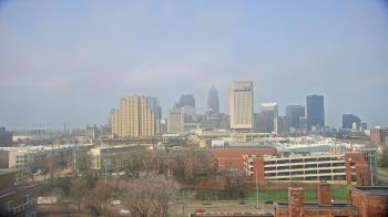 Weather camera view of WEWS-TV.