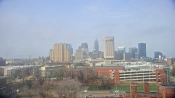 Weather camera view of WEWS-TV.