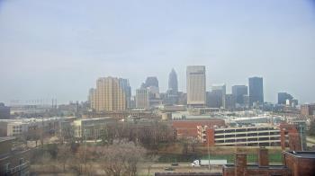 Weather camera view of WEWS-TV.