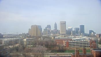 Weather camera view of WEWS-TV.