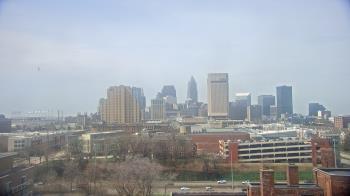 Weather camera view of WEWS-TV.