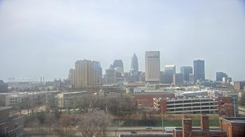 Weather camera view of WEWS-TV.