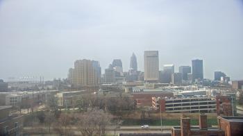 Weather camera view of WEWS-TV.