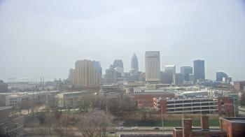 Weather camera view of WEWS-TV.