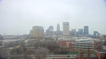 Weather camera view of WEWS-TV.