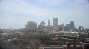 Weather camera view of WEWS-TV.