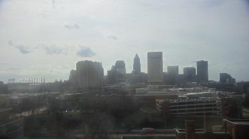 Weather camera view of WEWS-TV.