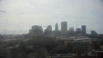 Weather camera view of WEWS-TV.