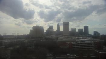 Weather camera view of WEWS-TV.