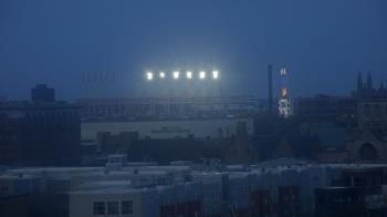 Weather camera view of WEWS-TV.