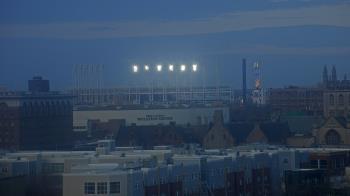 Weather camera view of WEWS-TV.