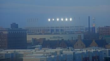 Weather camera view of WEWS-TV.
