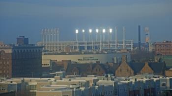 Weather camera view of WEWS-TV.