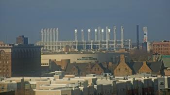 Weather camera view of WEWS-TV.