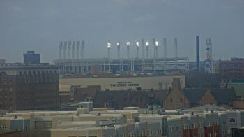 Weather camera view of WEWS-TV.