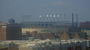 Weather camera view of WEWS-TV.