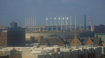 Weather camera view of WEWS-TV.