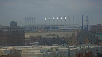 Weather camera view of WEWS-TV.