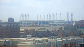 Weather camera view of WEWS-TV.