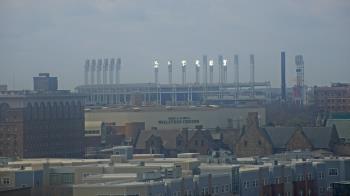 Weather camera view of WEWS-TV.