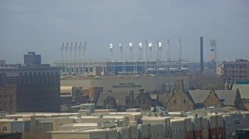 Weather camera view of WEWS-TV.