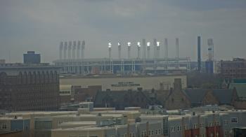 Weather camera view of WEWS-TV.