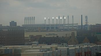 Weather camera view of WEWS-TV.