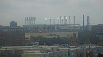 Weather camera view of WEWS-TV.