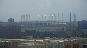 Weather camera view of WEWS-TV.