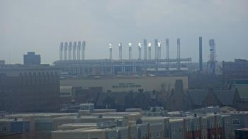 Weather camera view of WEWS-TV.