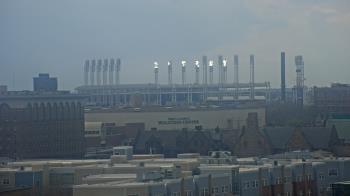 Weather camera view of WEWS-TV.