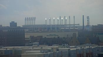 Weather camera view of WEWS-TV.