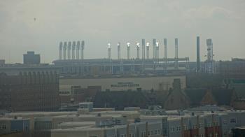 Weather camera view of WEWS-TV.