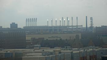 Weather camera view of WEWS-TV.