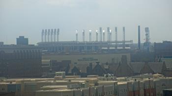 Weather camera view of WEWS-TV.