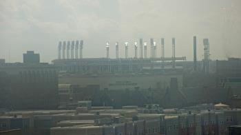 Weather camera view of WEWS-TV.