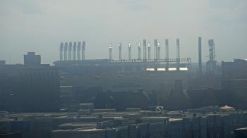 Weather camera view of WEWS-TV.