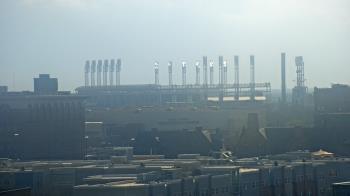 Weather camera view of WEWS-TV.