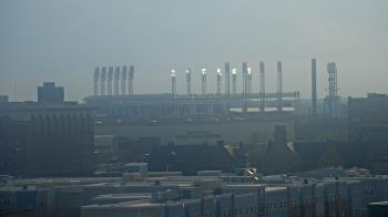 Weather camera view of WEWS-TV.