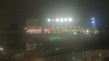 Weather camera view of WEWS-TV.