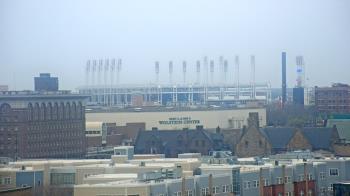 Weather camera view of WEWS-TV.