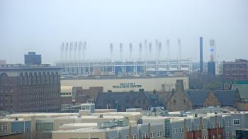 Weather camera view of WEWS-TV.