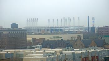 Weather camera view of WEWS-TV.