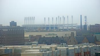 Weather camera view of WEWS-TV.