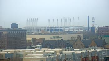 Weather camera view of WEWS-TV.