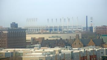 Weather camera view of WEWS-TV.