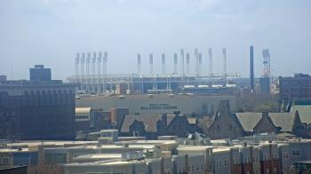 Weather camera view of WEWS-TV.