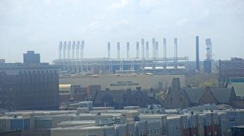 Weather camera view of WEWS-TV.