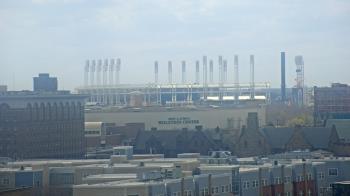 Weather camera view of WEWS-TV.