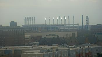 Weather camera view of WEWS-TV.